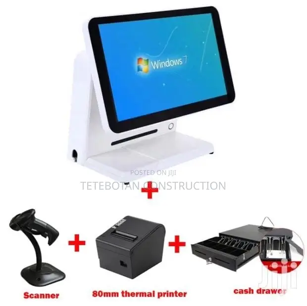 Double Single Screen With Peripherals Pos System for Sale