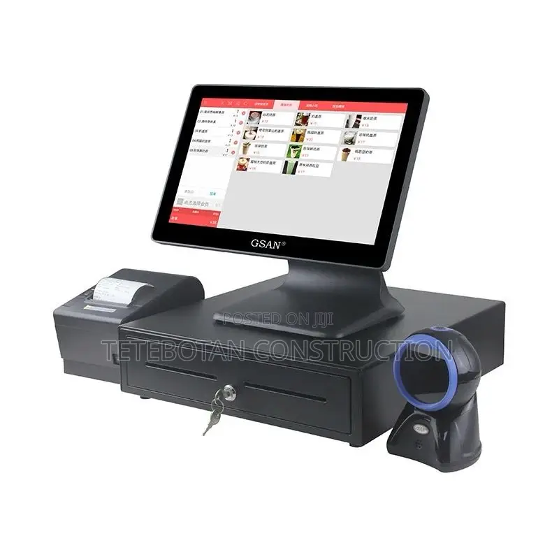 Double Single Screen With Peripherals Pos System for Sale