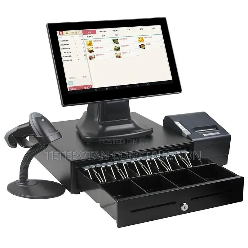 Double Single Screen With Peripherals Pos System for Sale