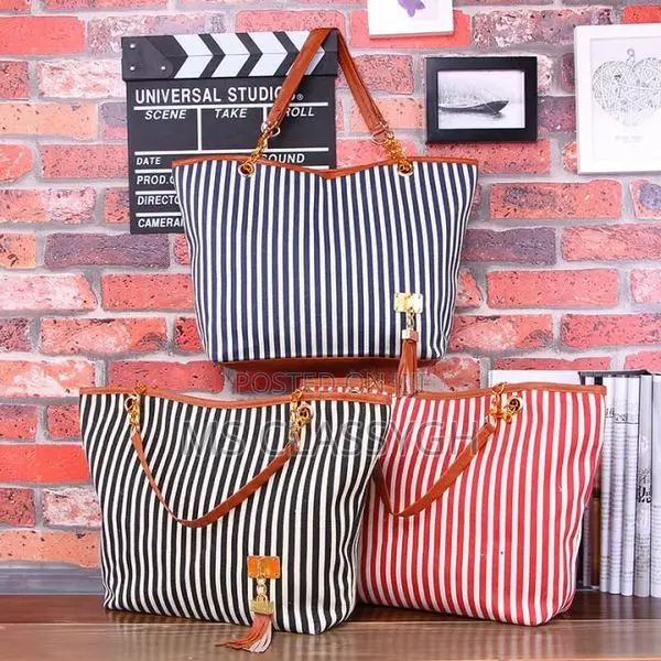 Fashion, Leisure, Large Capacity Chain Bag, Canvas Bar and S