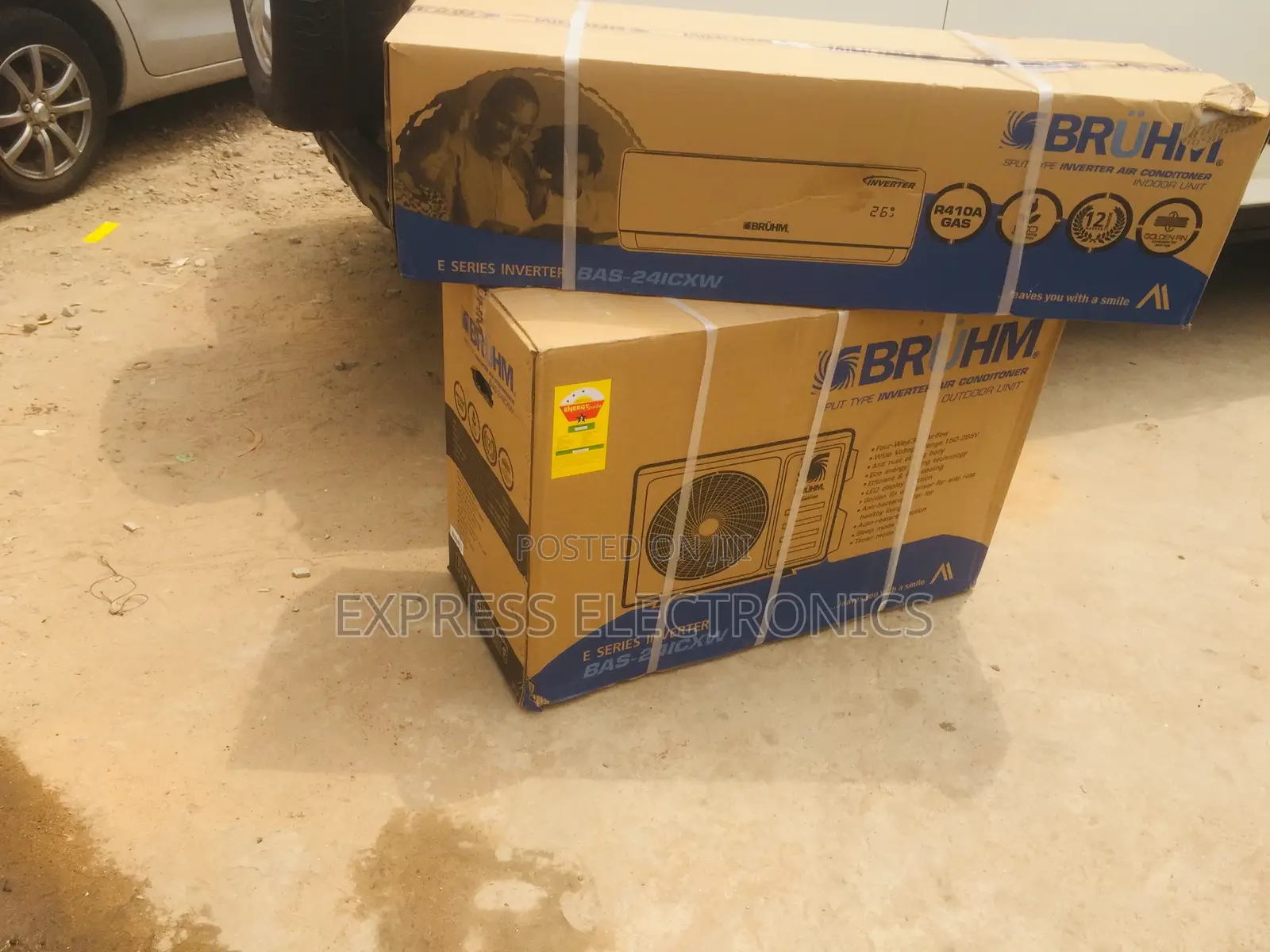 Bruhm Split R410 Gas 1.5hp White Air Conditioner