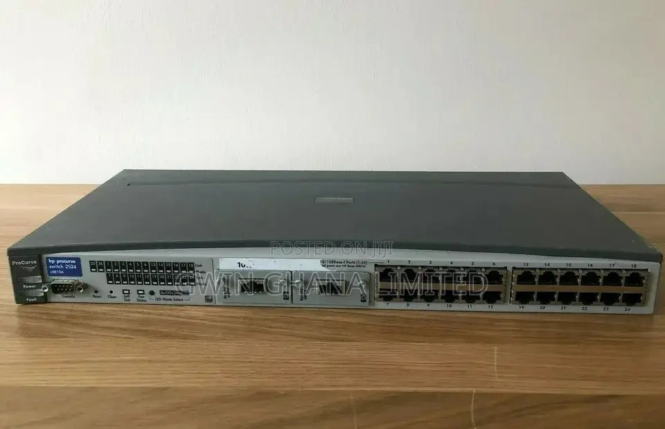 HP Procurve Switch 2524 J4813A, 24-Port 10/100mb Switch,