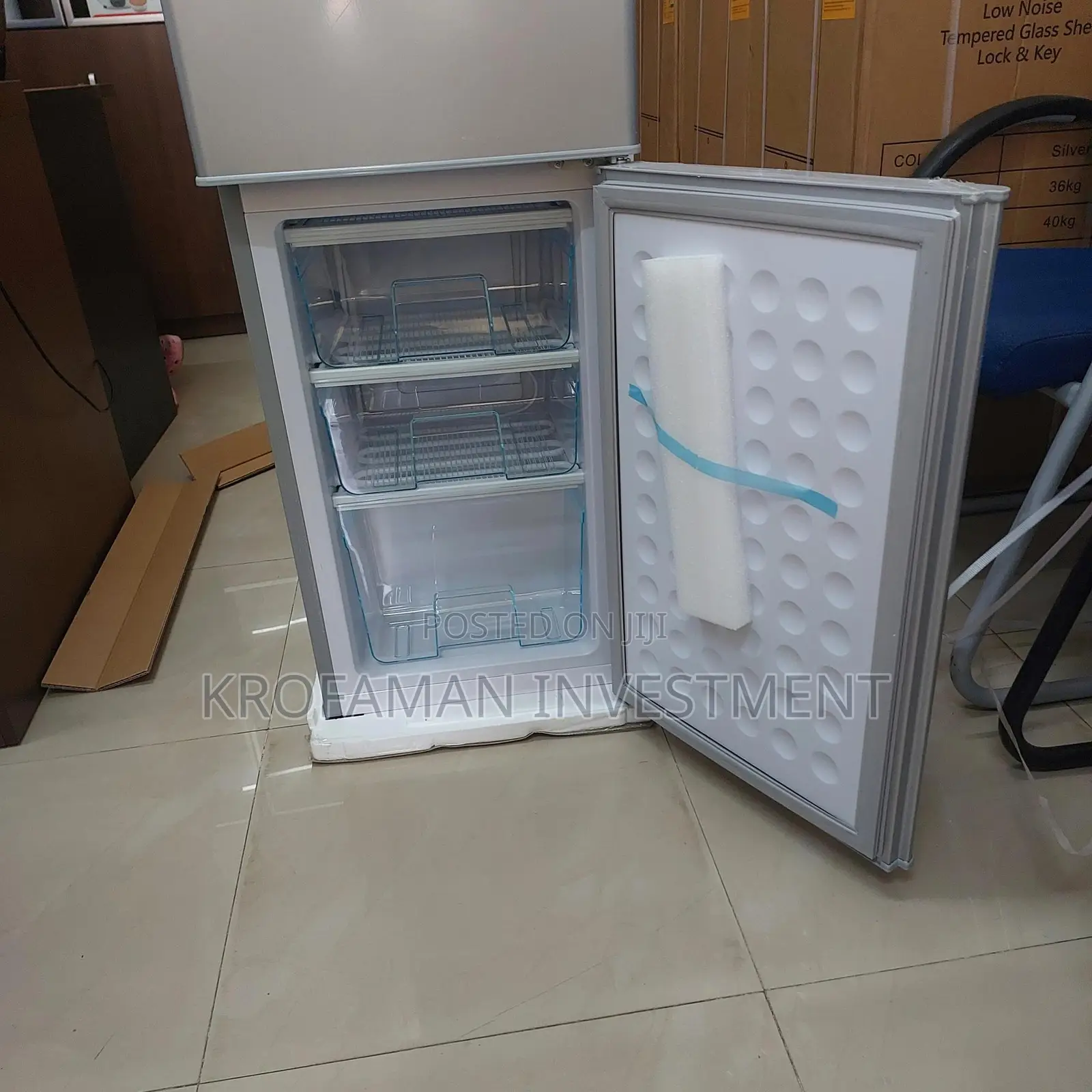 Nasco Nasd2-14fl 116l Doubledoor Bottom Freezer Refrigerator