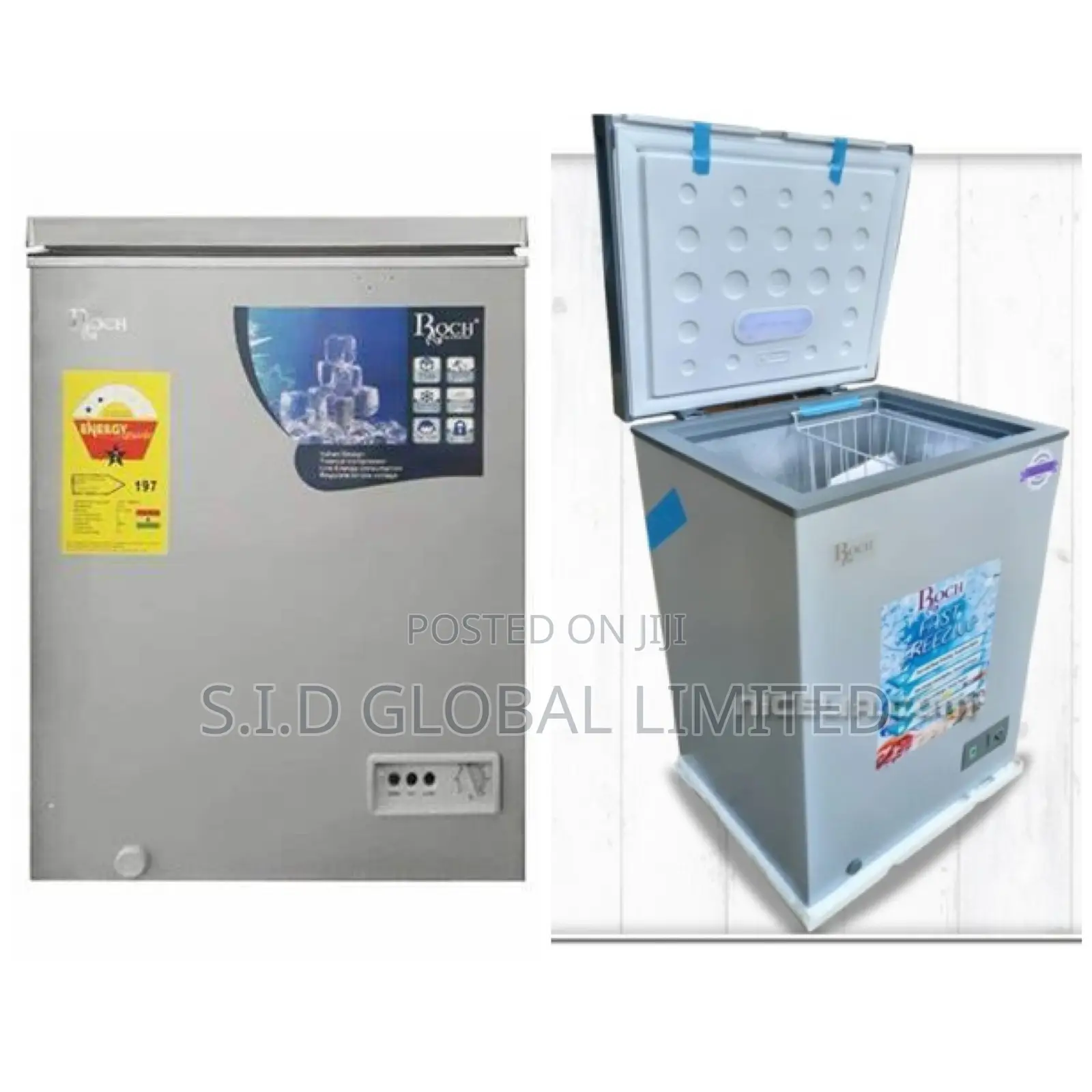 Roch 100litres Chest Freezer RCF-120 Durable and Affordable