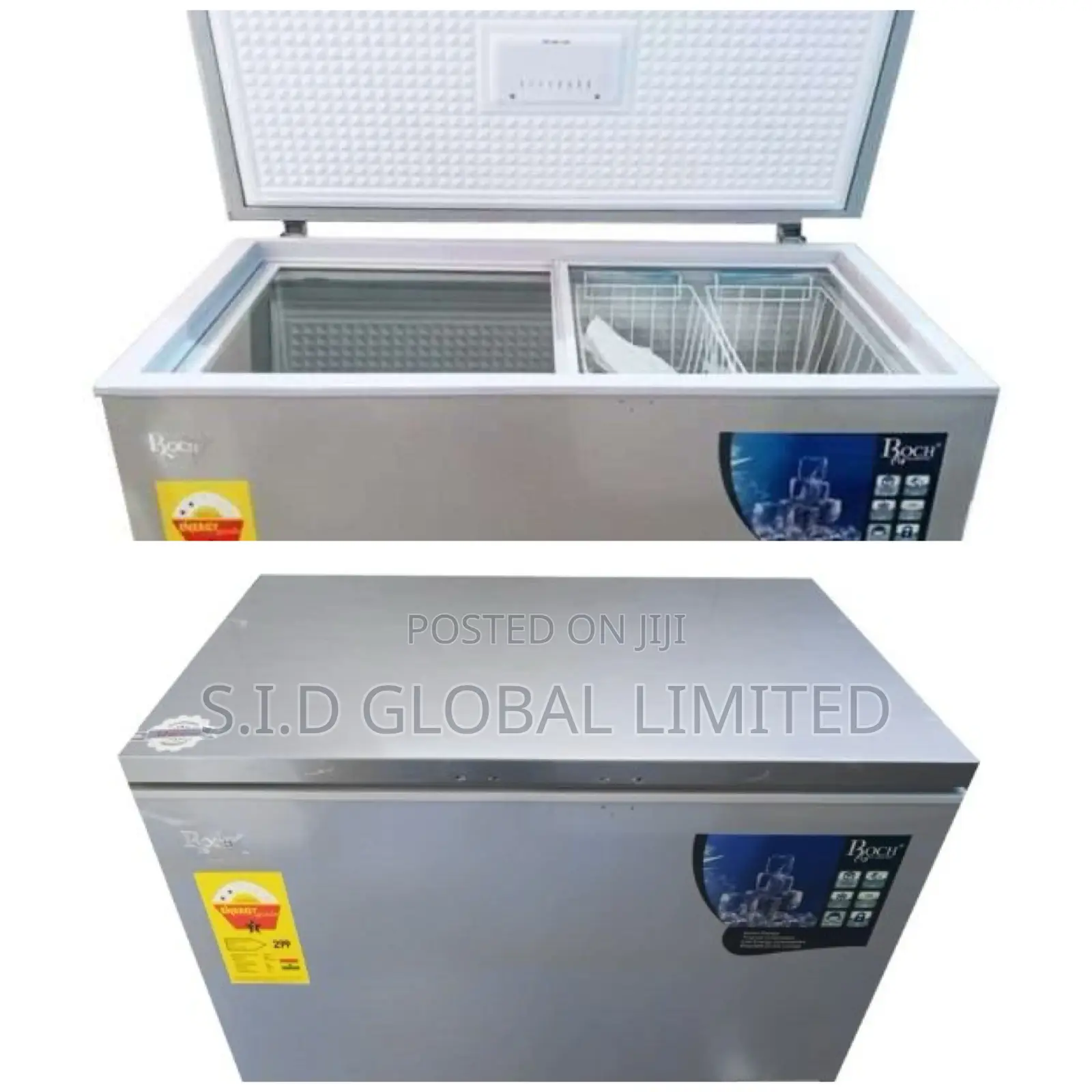 ROCH 230 Litres Chest Freezer RCF-300 Led Lighting