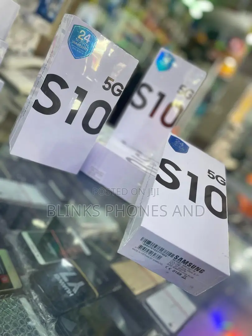 New Samsung Galaxy S10 5G 256 GB Black