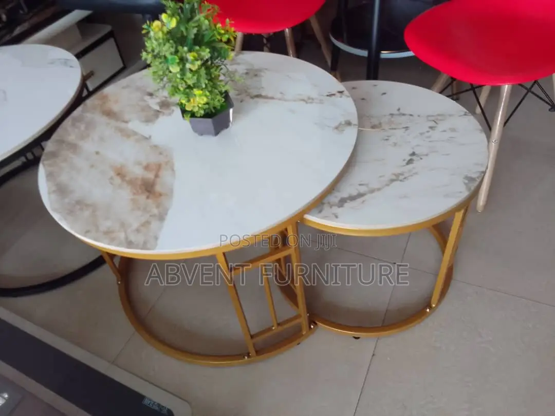 Marble Center Table and Coffee Table