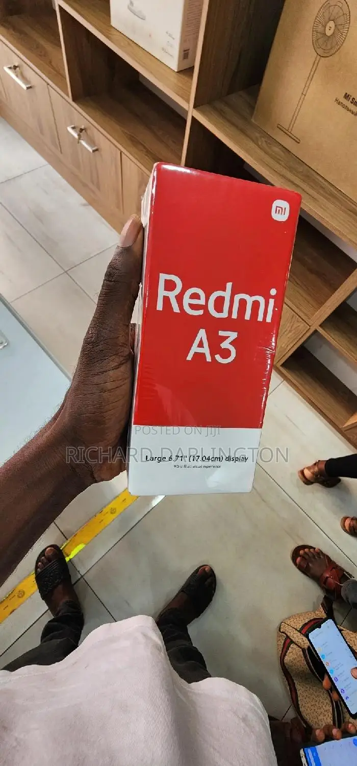 New Xiaomi Redmi A3 128 GB Black