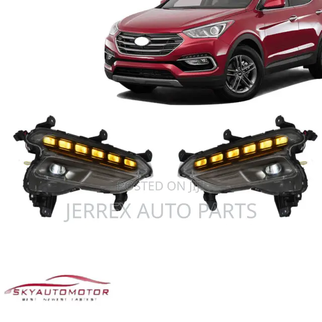 Hyundai Santafe 2016-2018 Fog Light Pair