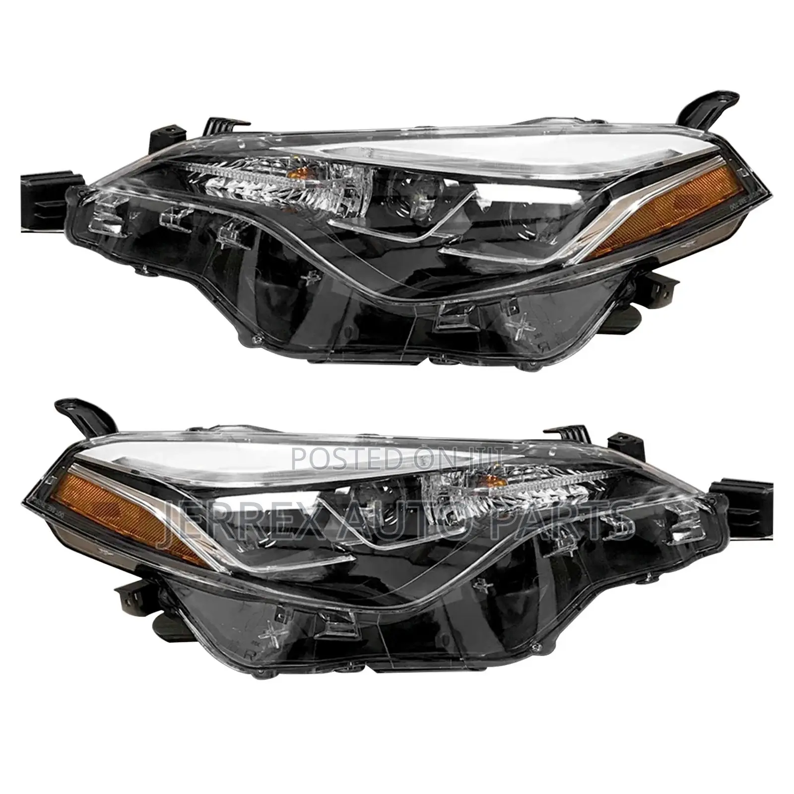 Toyota Corolla 2017-19 Sports Head Lamp Pair
