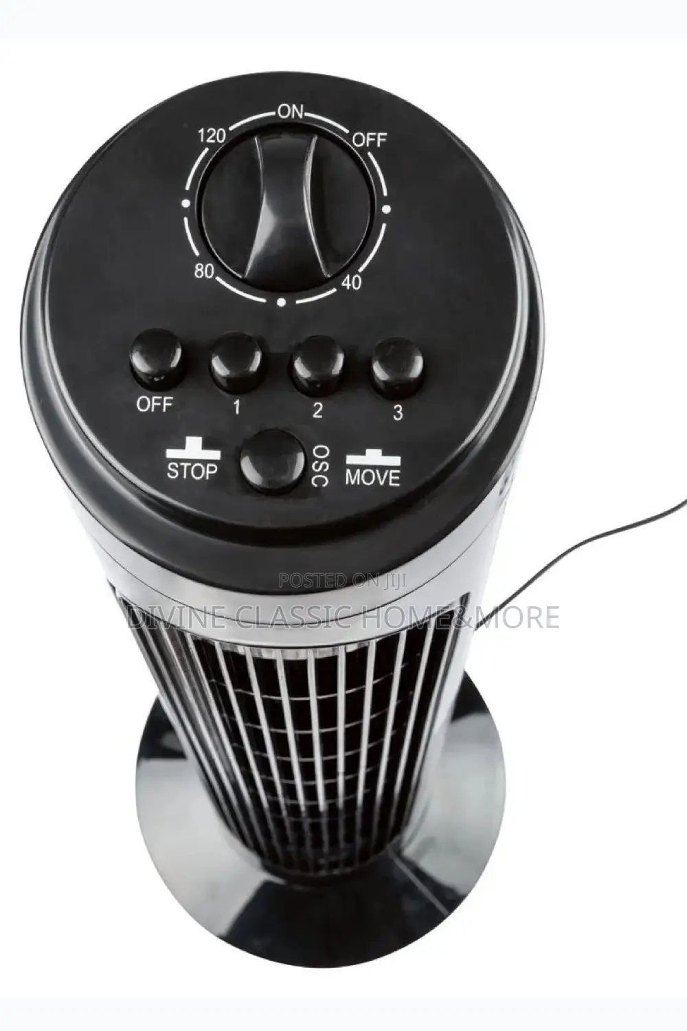 Silvercrest Tower Fan STV 50 F1 Black