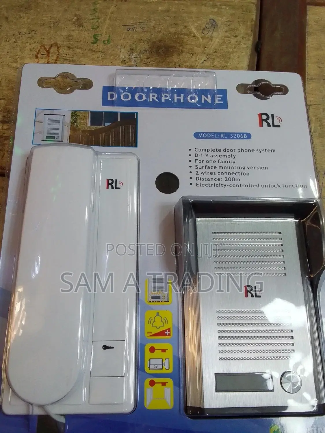 Door Phone Intercom Set