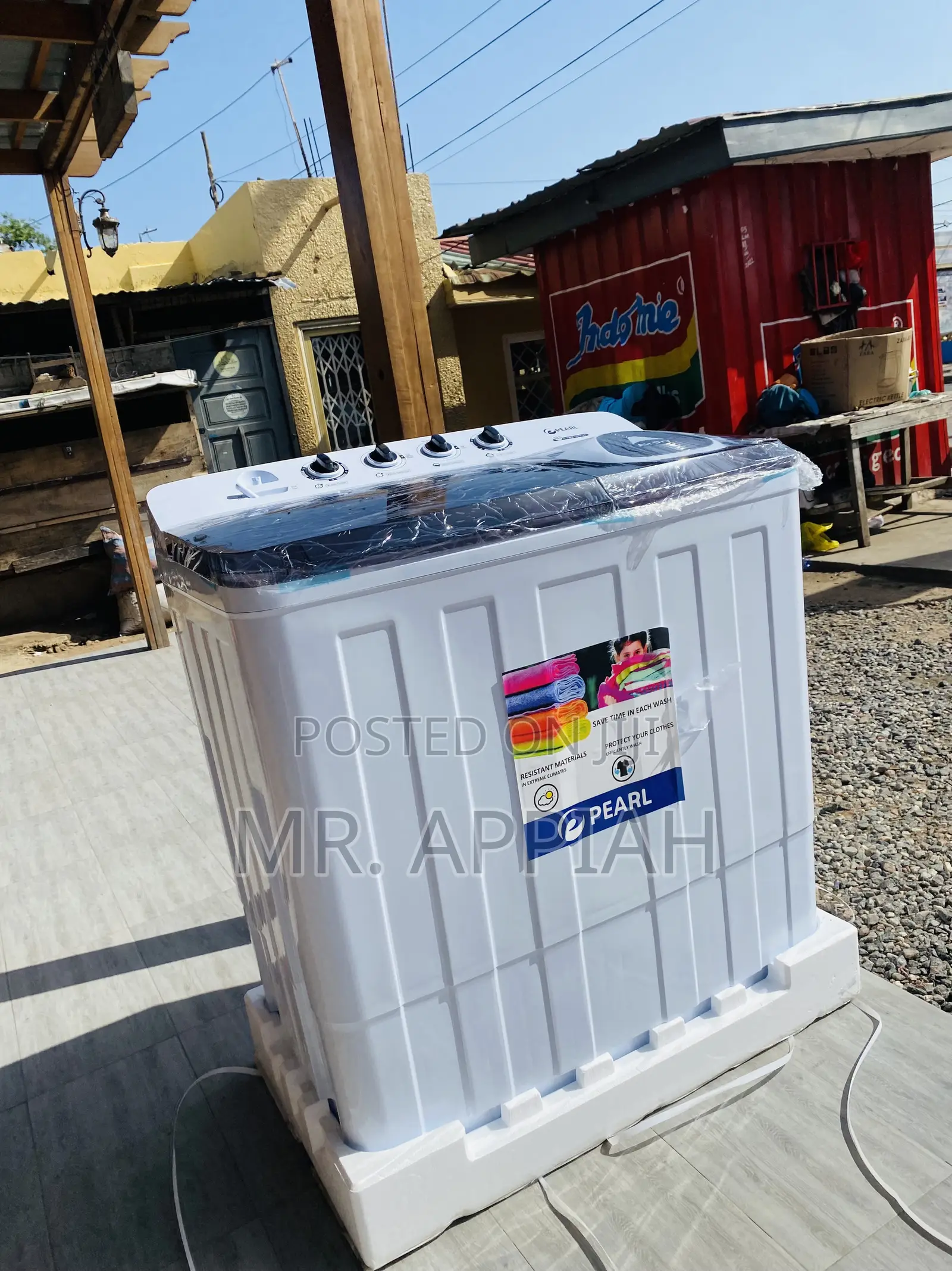 Quality 18kg Pearl Semi-Automatic Washing Machine.