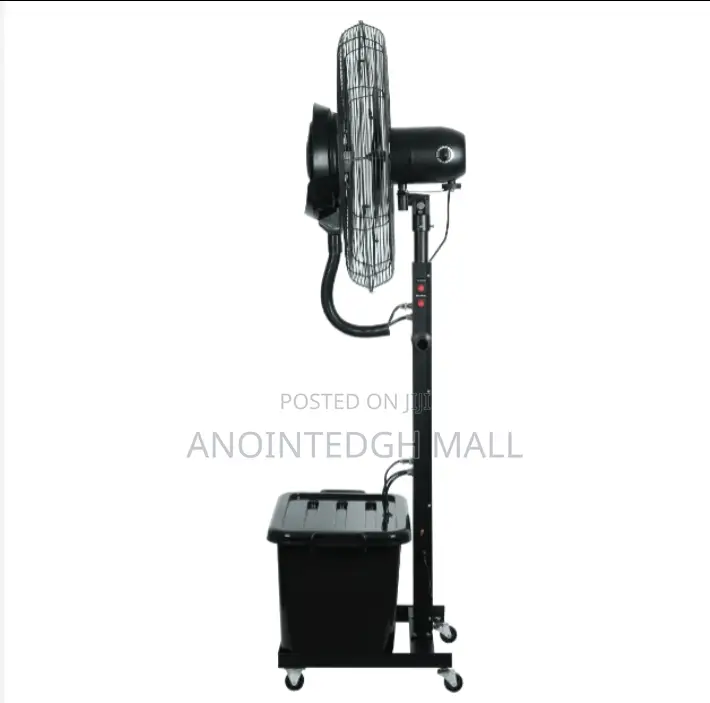 Centrifugal Water Mist Fan 26inchs - Black
