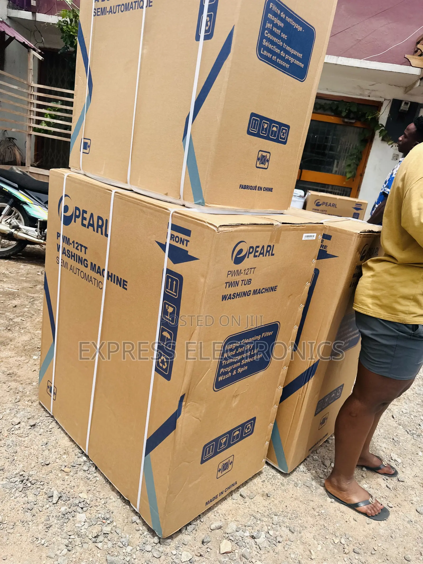 Low Noise Washing Machine Pearl 12kg Topload