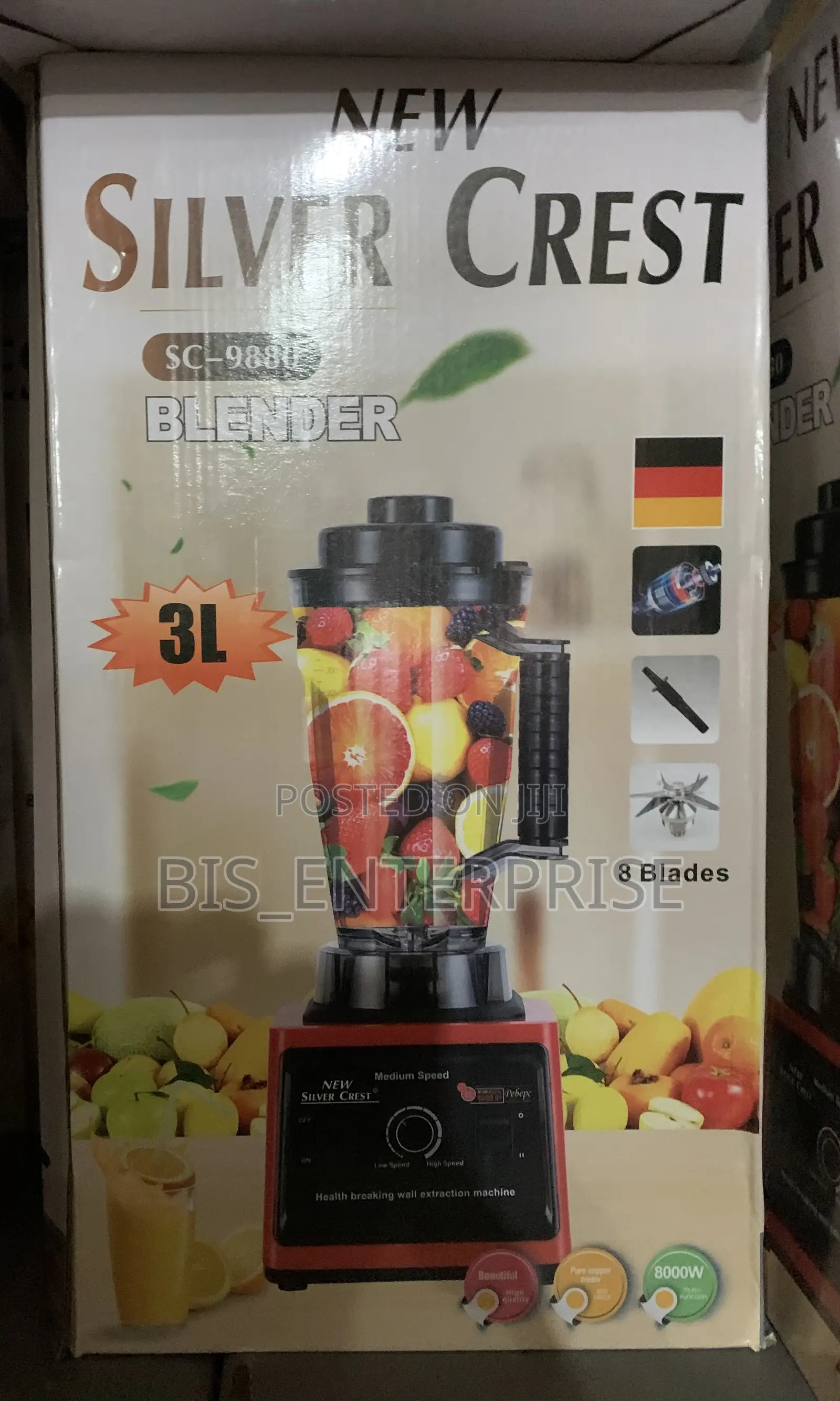 Sliver Crest Blender 3L
