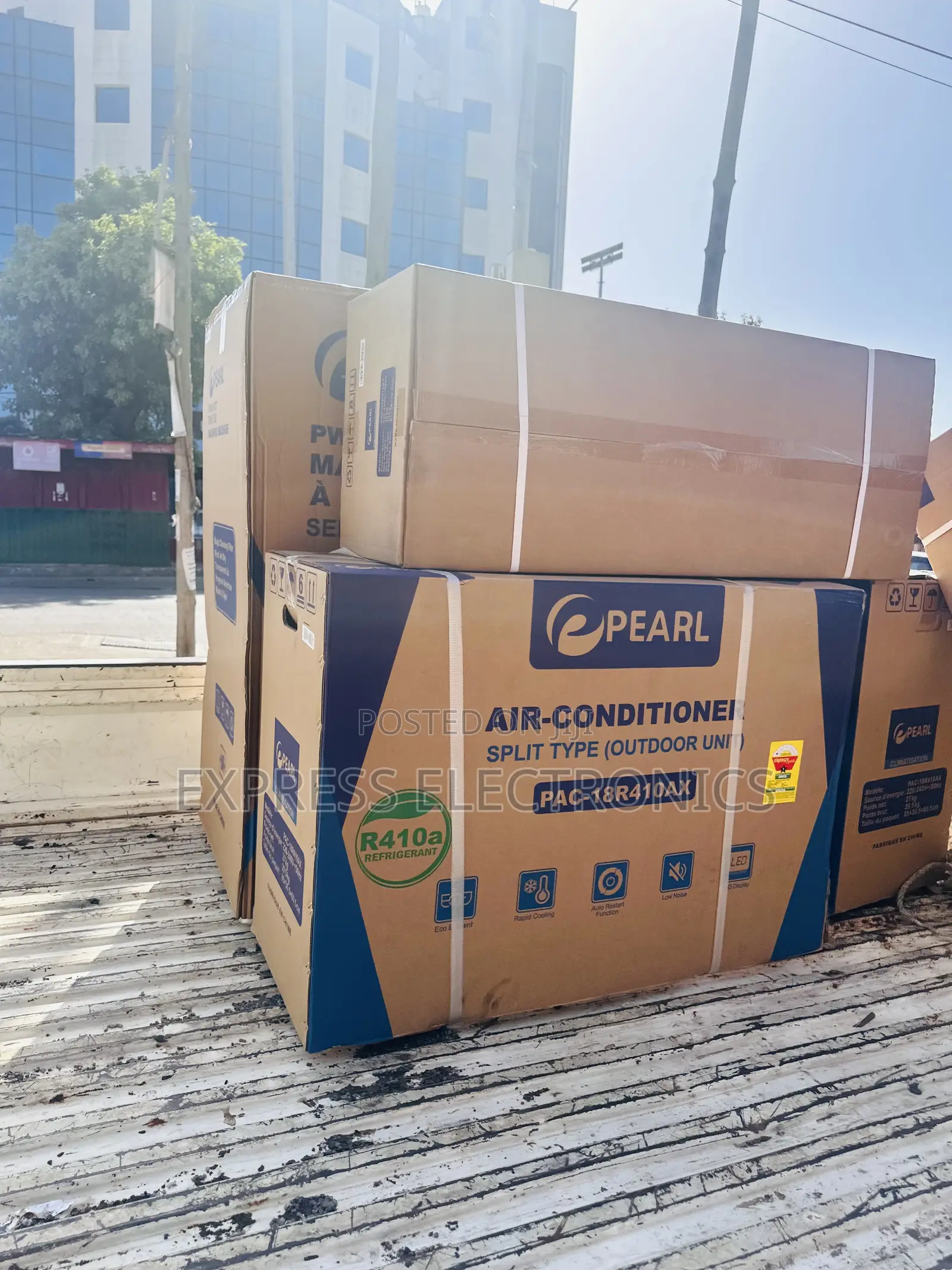 Low Noise Airflow Air Conditioner Pearl 2.0hp Split