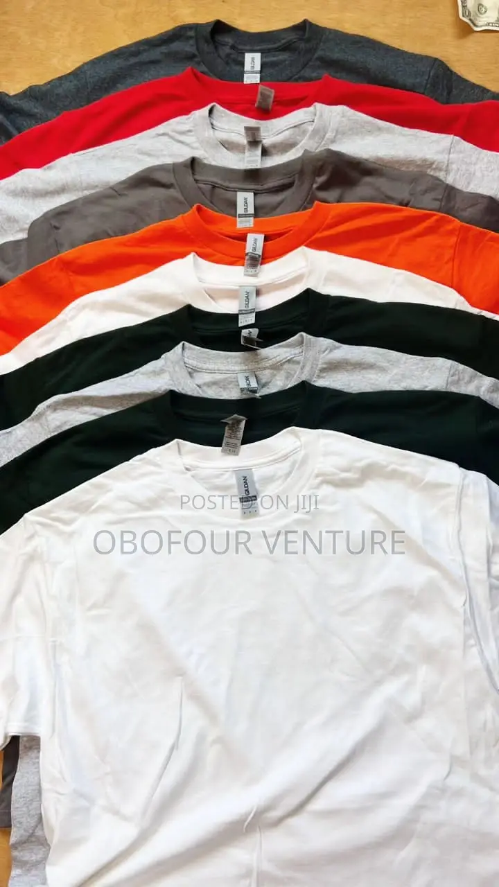 Quality Unisex Plain T-Shirt From USA