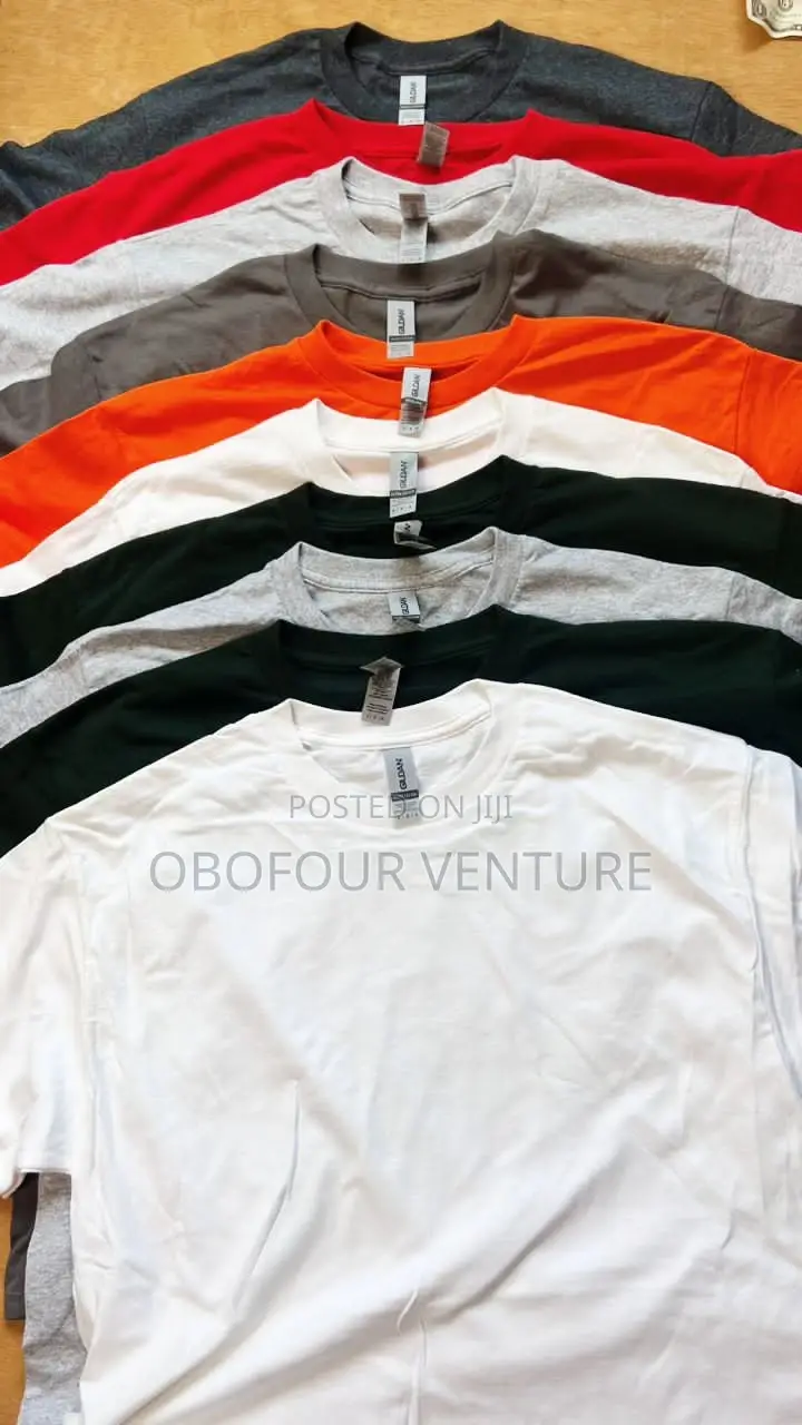 Quality Unisex Plain T-Shirt From USA