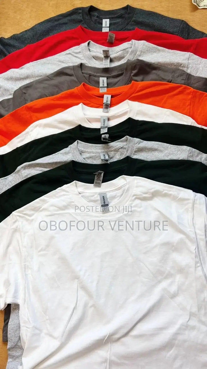 Quality Unisex Plain T-Shirt From USA