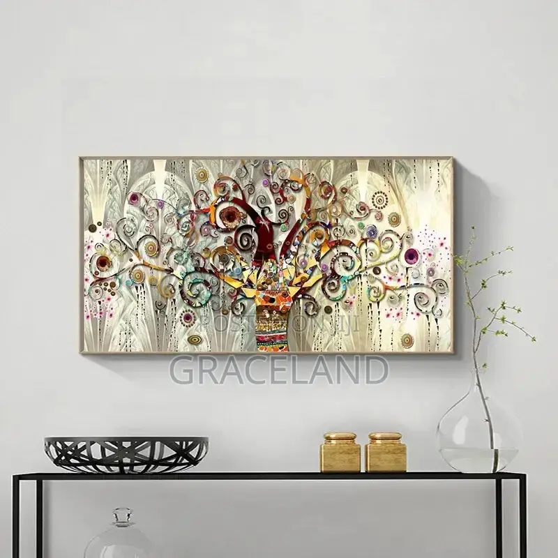 Original Home Decor Frameless Tree of Life Wall Poster