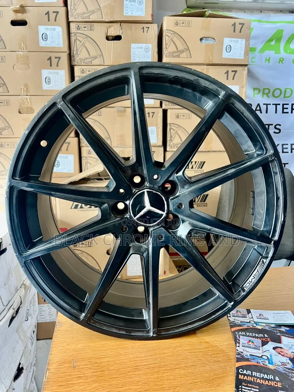 Used Rim 19 Benz Set