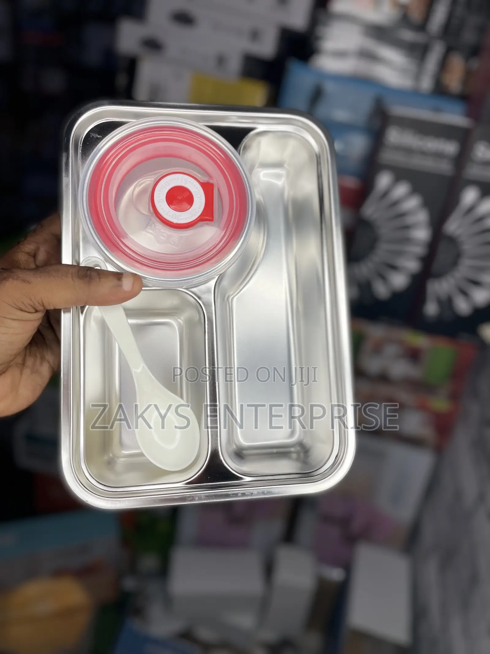 3 Compartment Lunch Box