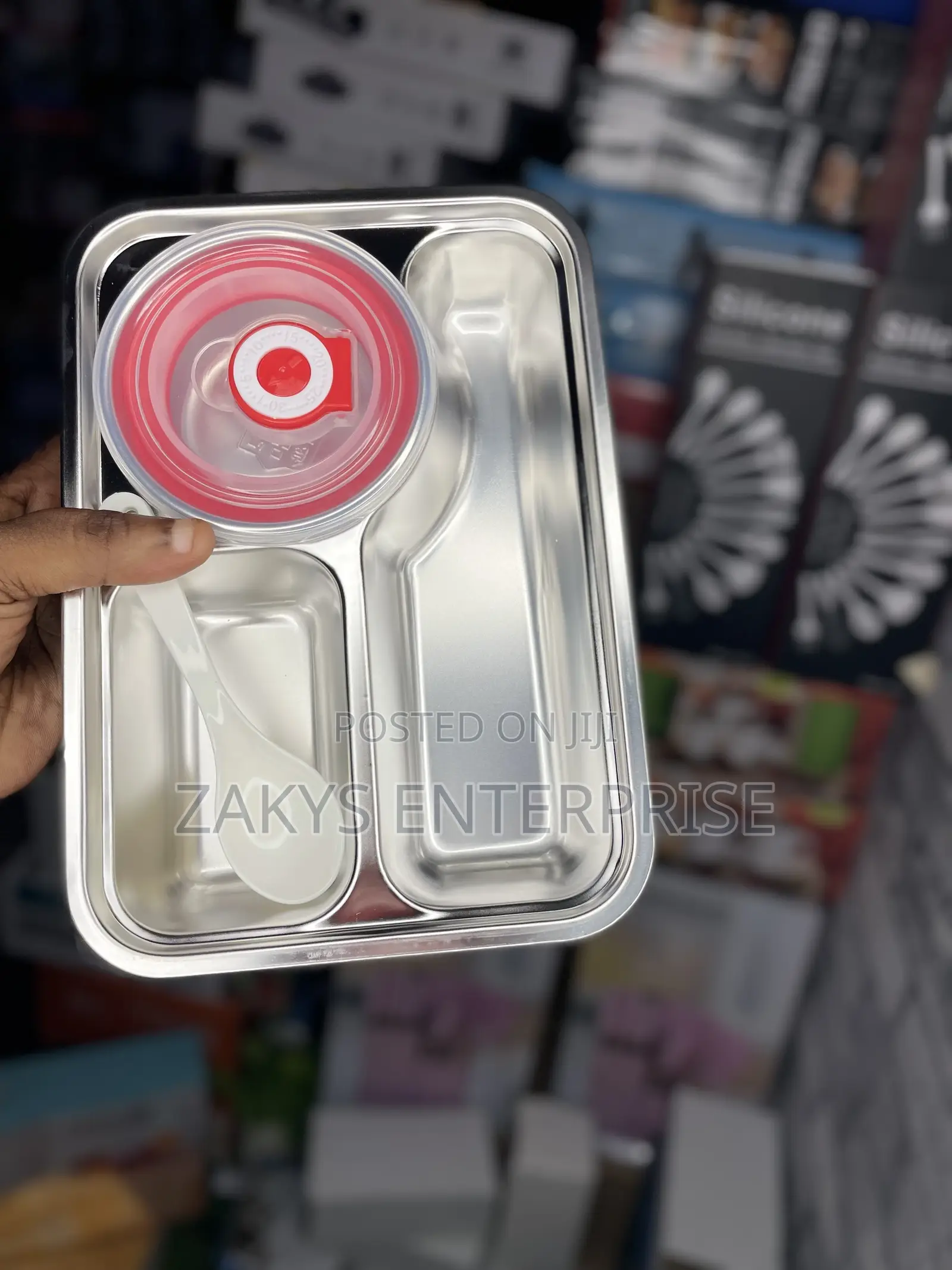 3 Compartment Lunch Box