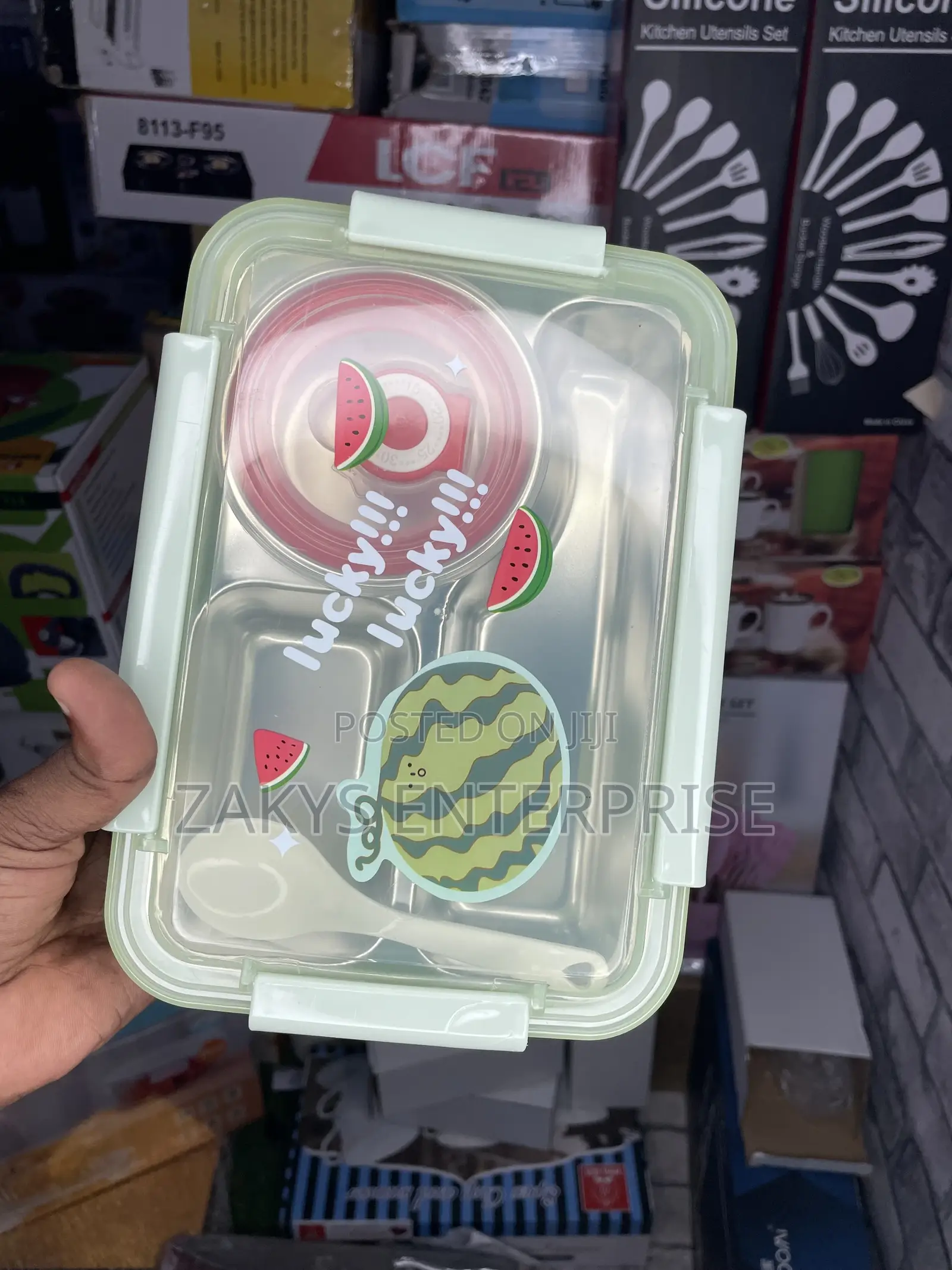 3 Compartment Lunch Box