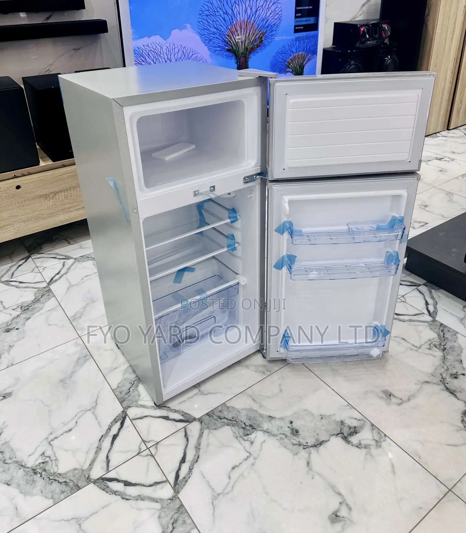 Brand New Zara Cute Double Door Table Top Fridge