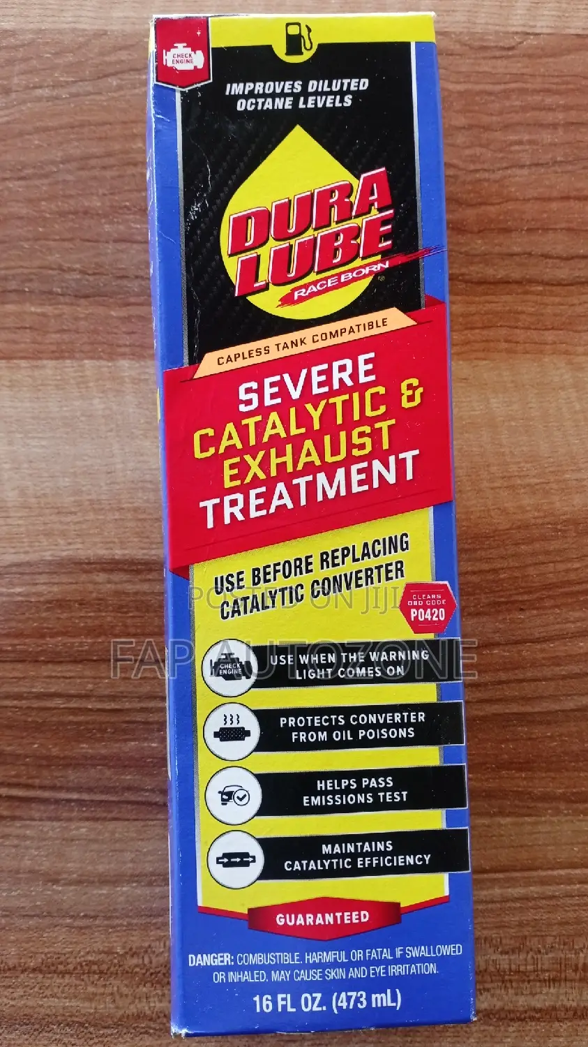 01638. Original Dura Lube Catalytic Conv Treatment From Usa