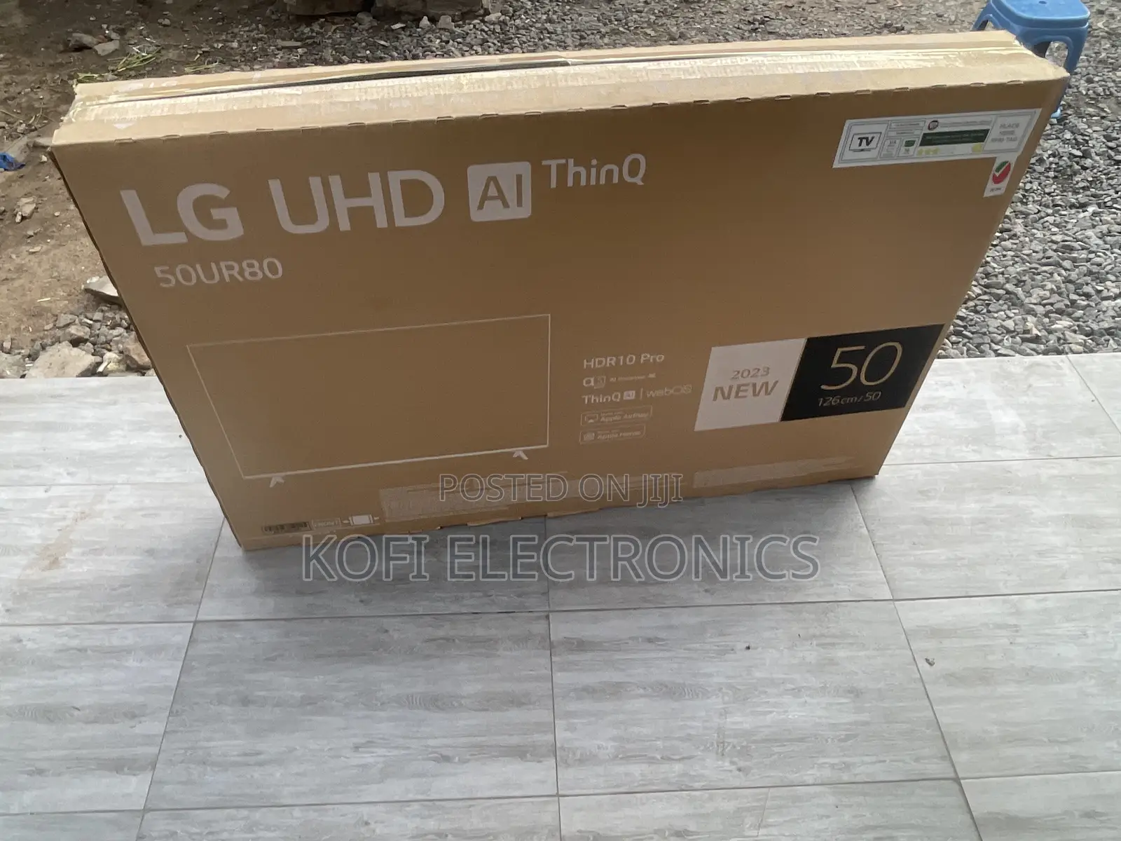 LG 50 Inch UHD 80 Series Smart TV With AI Thinq OPEN BOX