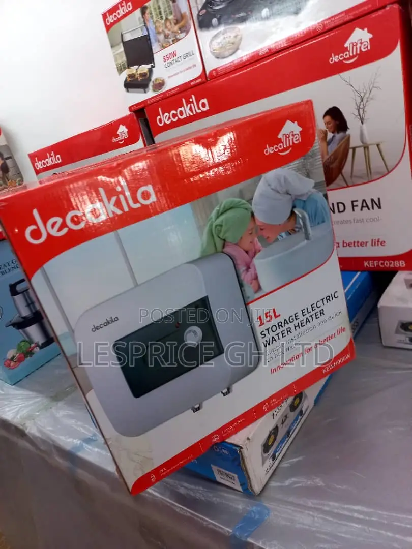 Decakila 15L Storage Water Heater