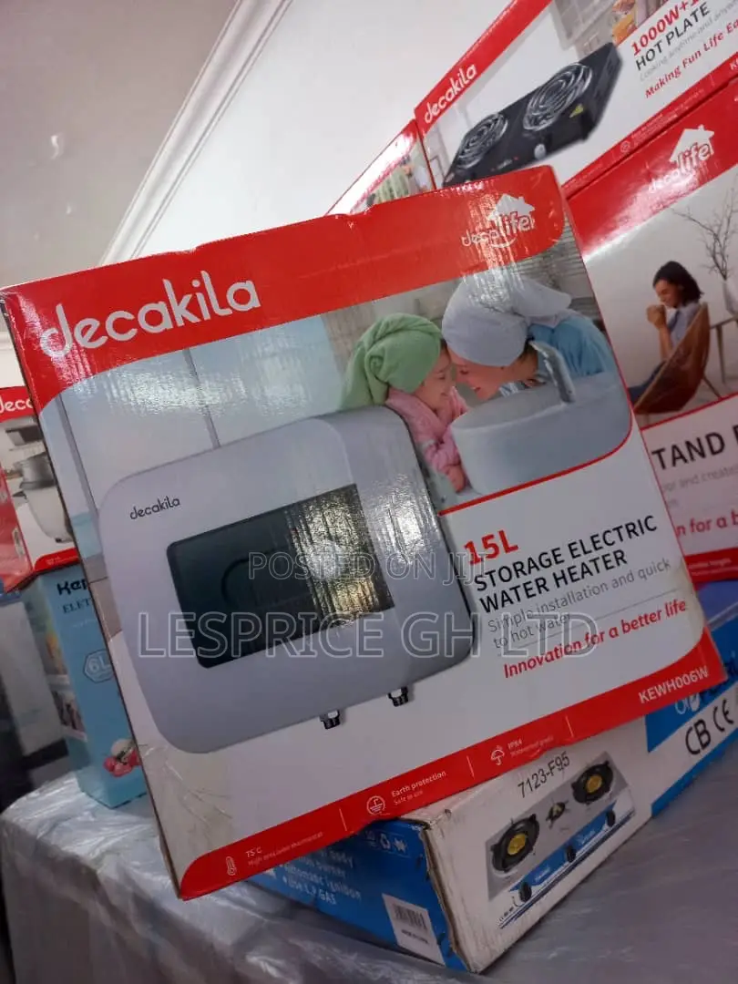 Decakila 15L Durable Water Heater