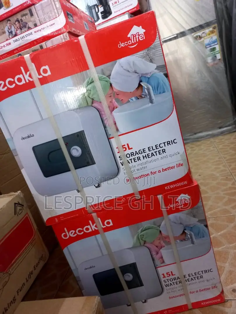 Top Quality ~Decakila 15L Water Heater