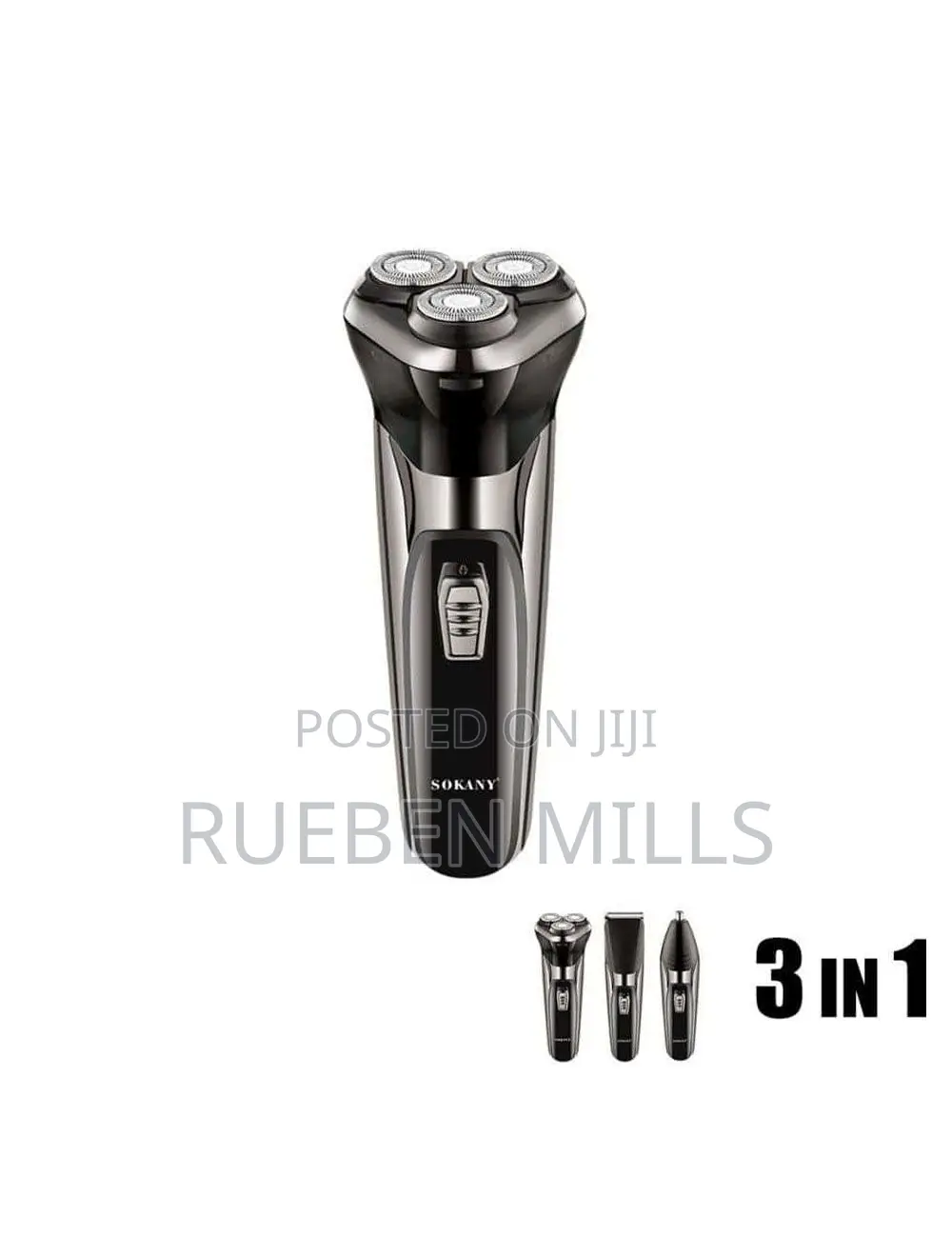 Sokany Electric Shaver 3 in 1 Beard Trimmer Shaving Machine