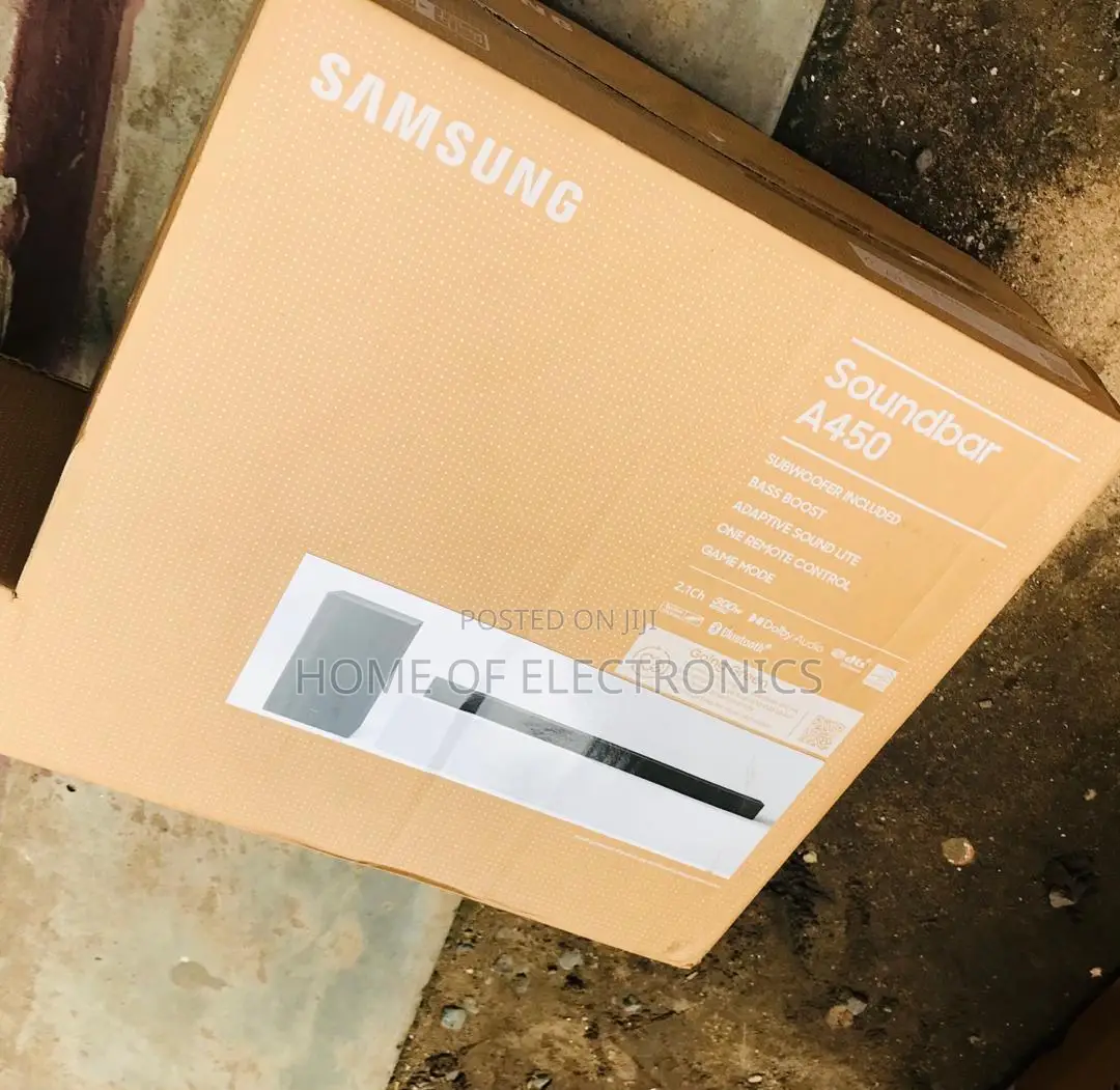 Superbly Samsung Hw-A450 300w 2.1-Channel Soundbar System