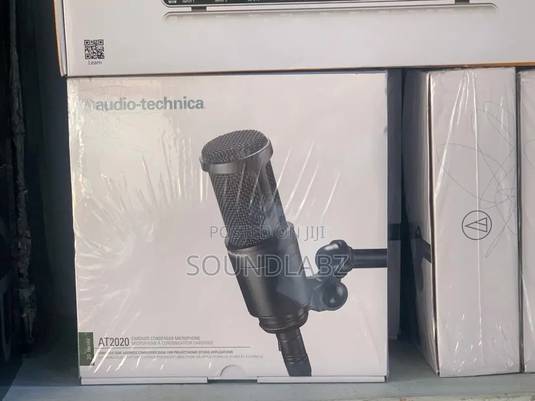 Audio-technica At2020 Cardioid Condenser Studio Microphone