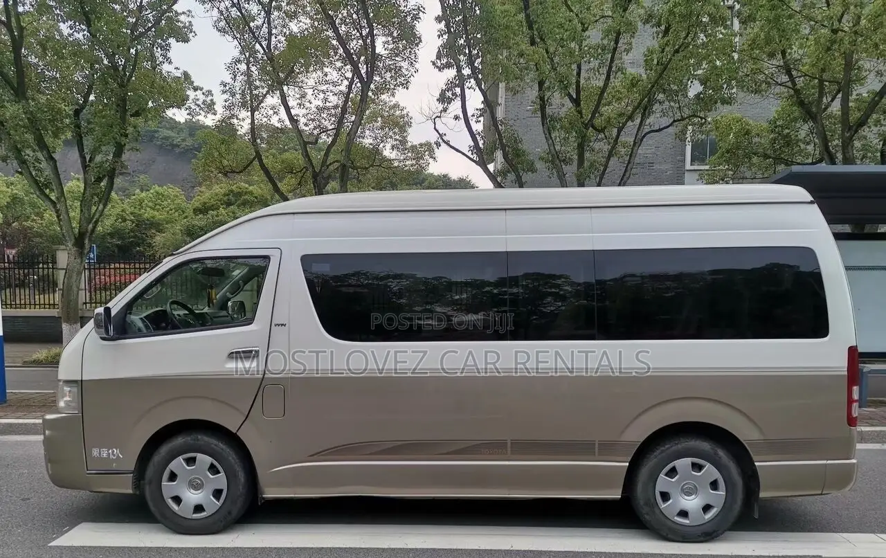 Toyota Hiace-14 Seats Mini Bus for Rent- Car Rental