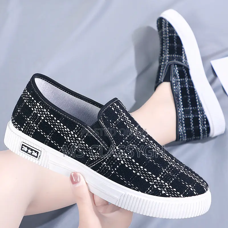 Cloth Shoes Fashionable Round Toe Style Sports Breathable An