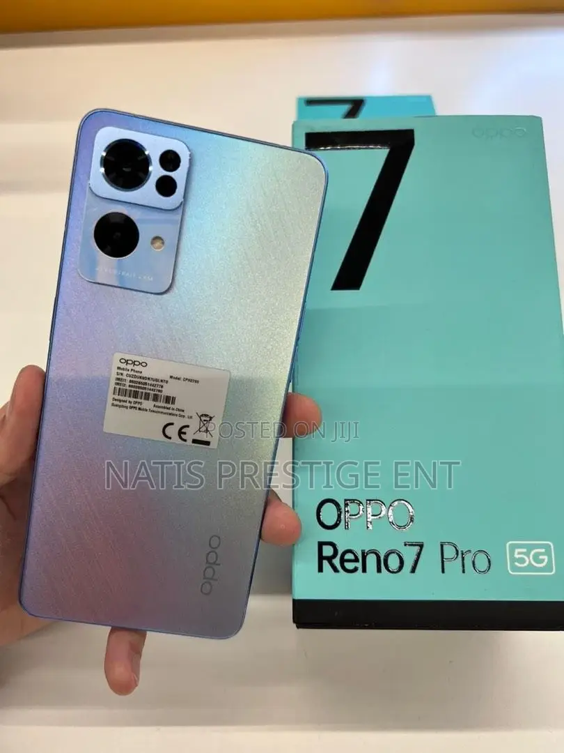 New Oppo Reno7 Pro 5G 256 GB Silver