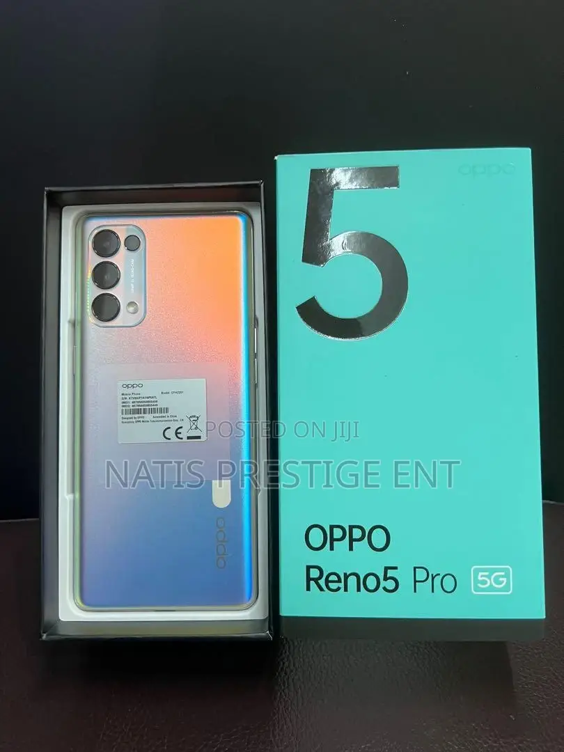 New Oppo Reno5 Pro 5G 128 GB Silver
