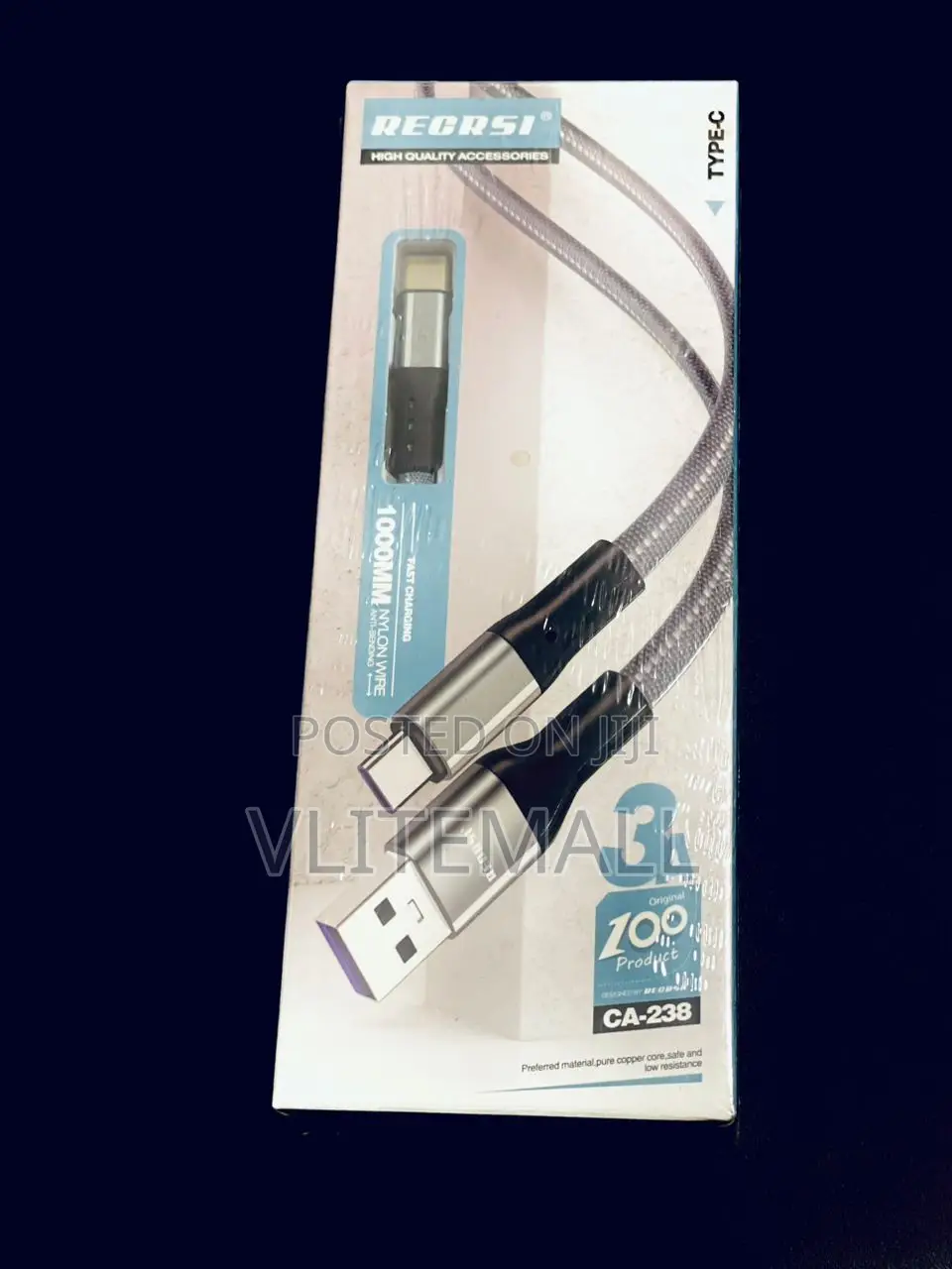 High Performance Type-C Charging Cable (CA-238)
