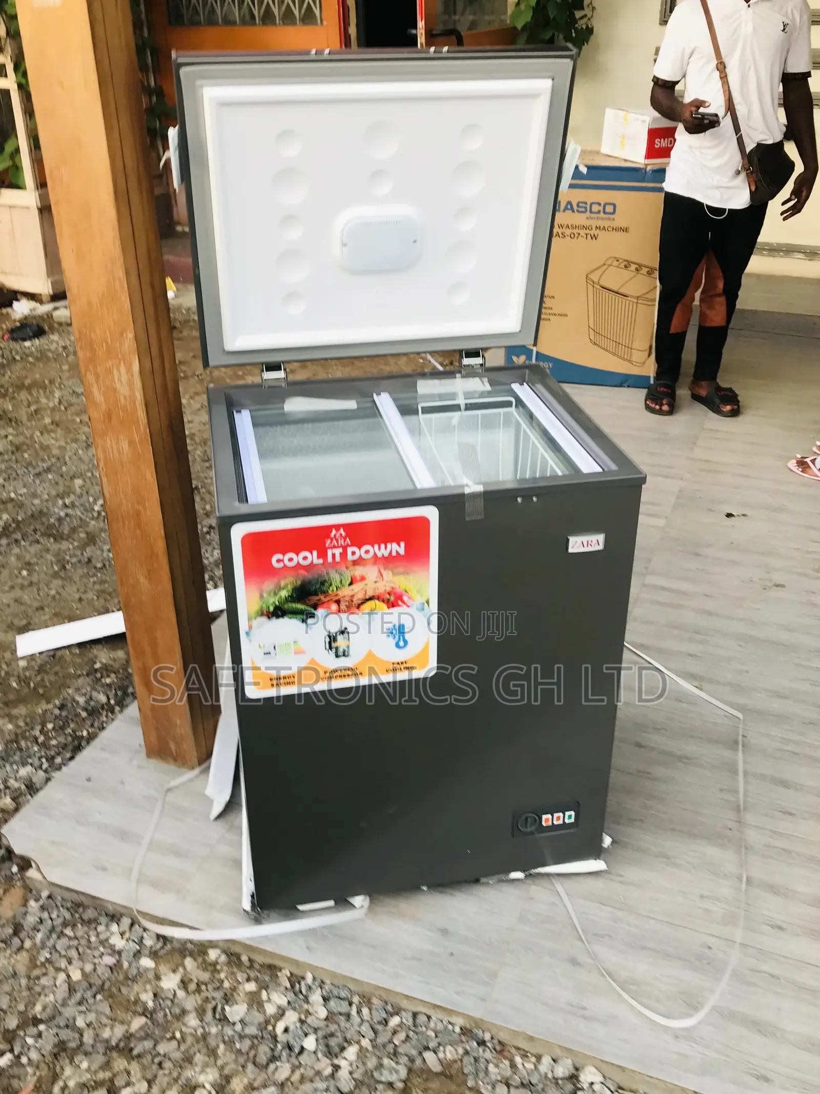 Affordable Zara-200 Singledoor Chestfreezer 141 Liters