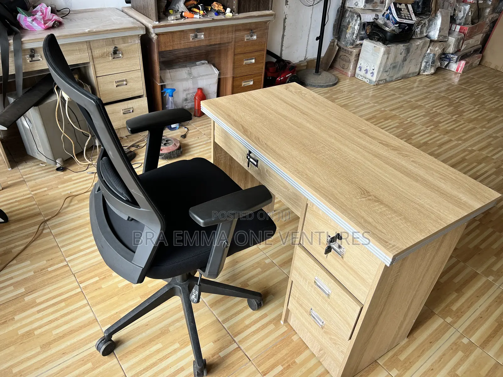 100cmx50cm Office Table and Uk Used Chair