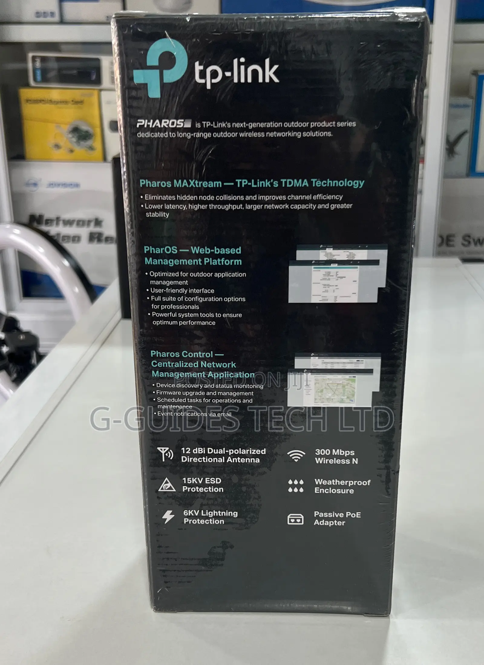 Tp-Link 2.4ghz 300mbps 12dbi Outdoor Cpe Access Point Cpe220