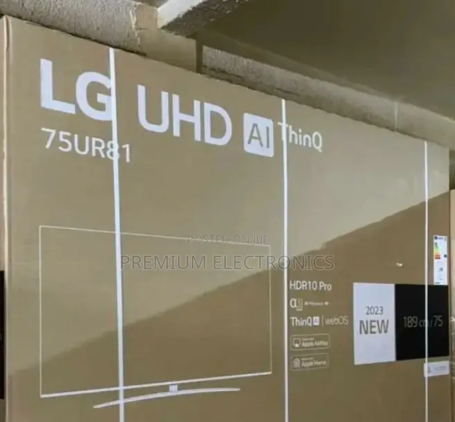 LG Ultra-Large 75" Screen UHD | Webos 2023 | 75UR81 TV
