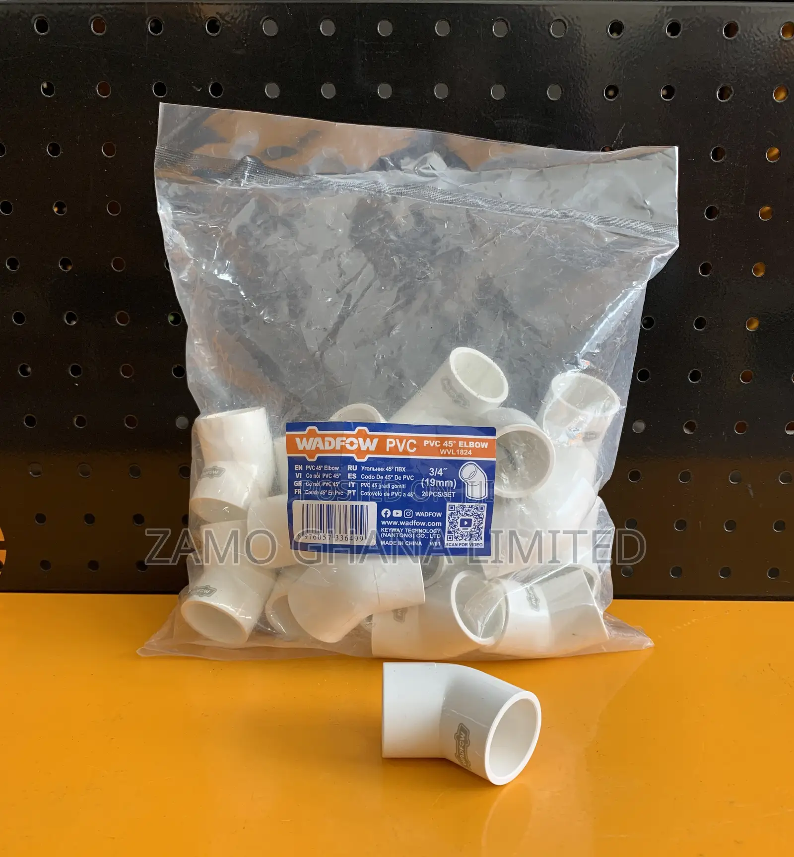 PVC 45° Elbow 3/4" - Wvl1824