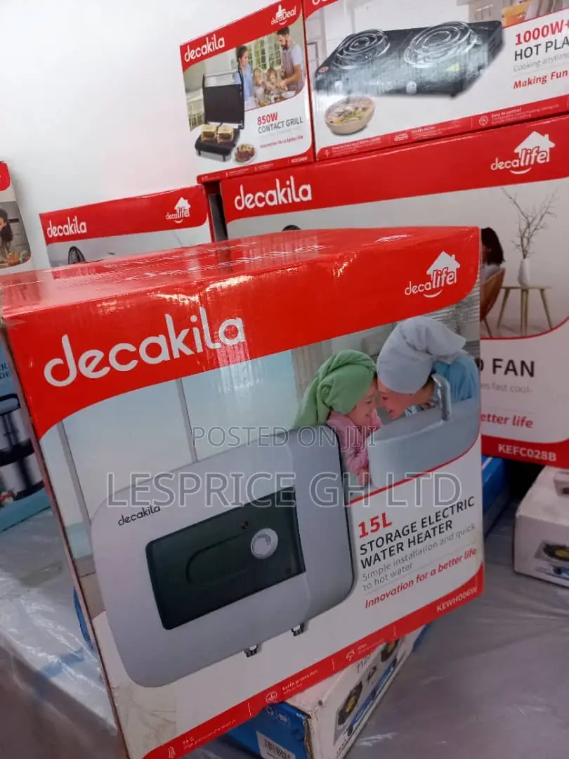 Selected ~Decakila 15L Water Heater