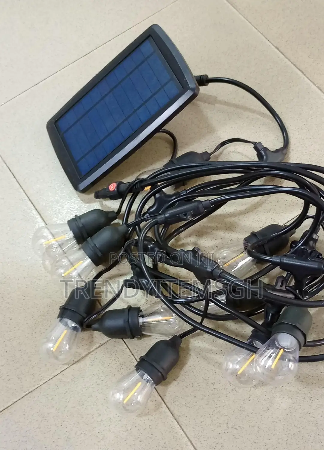 5m Led Solar String Light With Bulb
